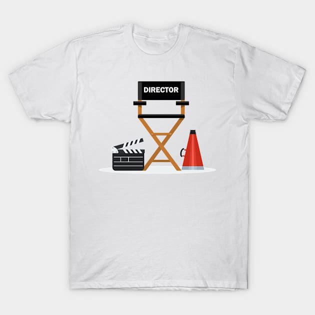 director T-Shirt by Mdath